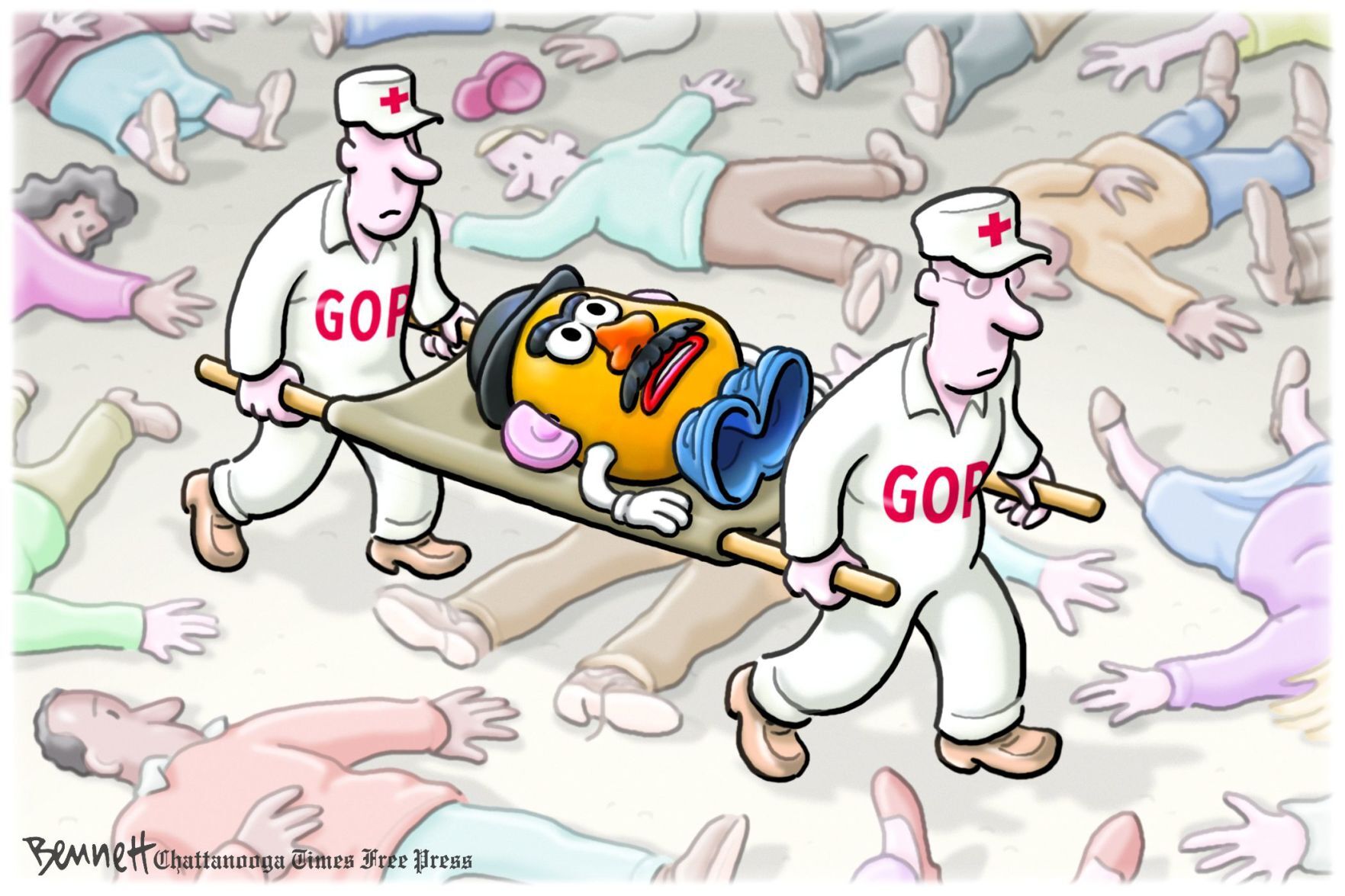 Clay Bennett cartoon